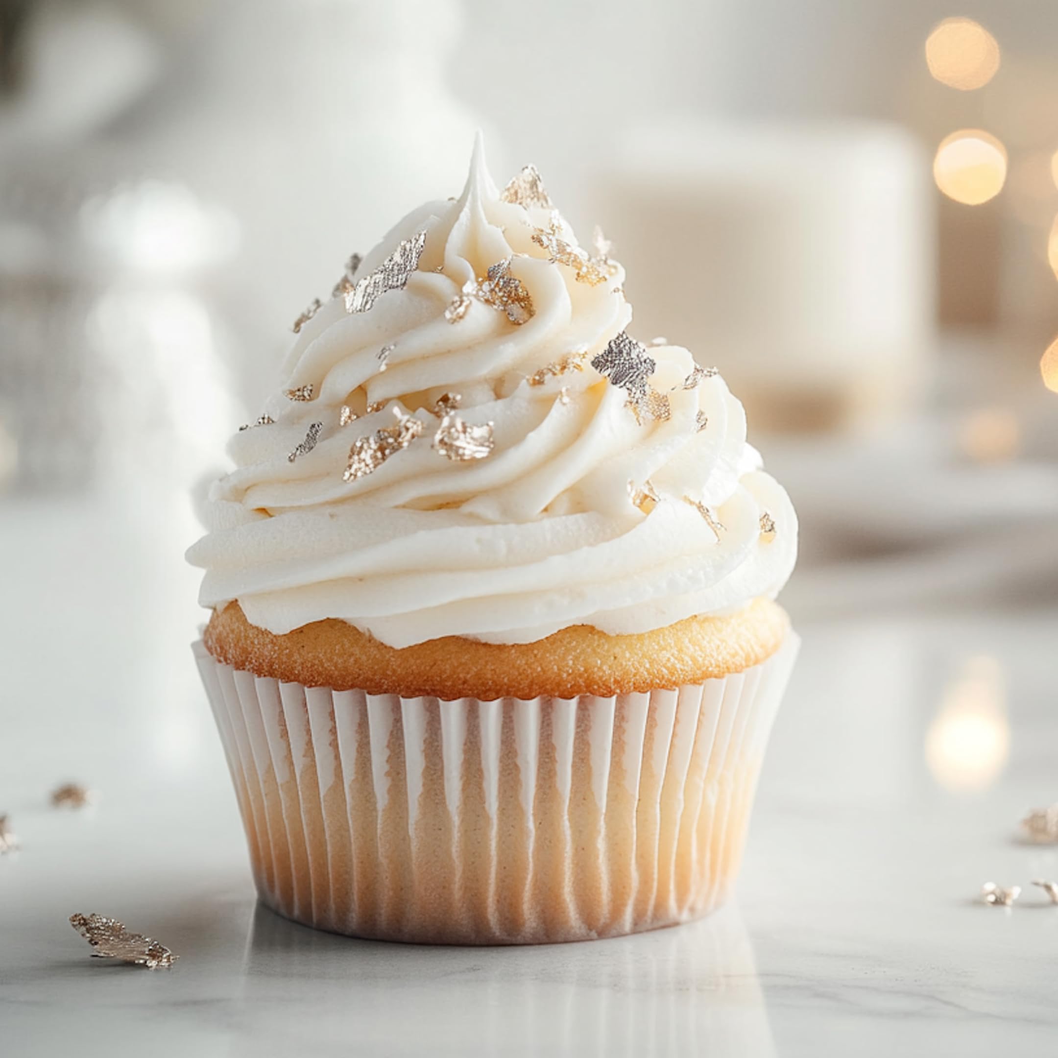 Sugarflair Gold Leaf Transfer : 24 carat gold - 80 x 80 mm