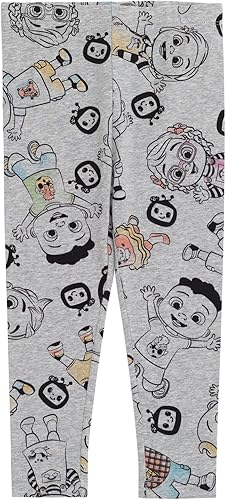 Miniatura 4 de CoComelon JJ Cody Nina - Conjunto de camiseta y leggings para bebés y niños pequeños