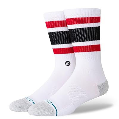 Stance Tube Chicago Bulls Crew Cut Socks Shoes White