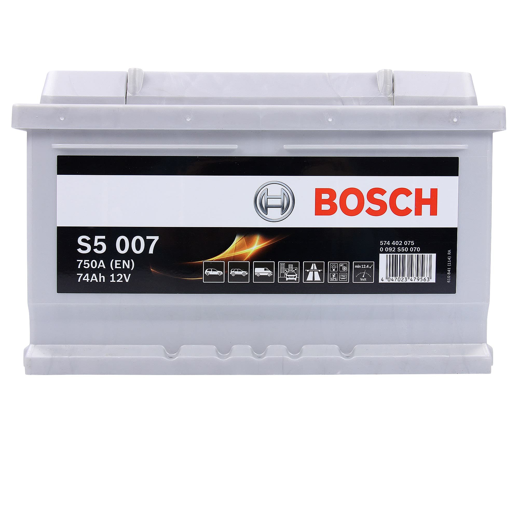 BOSCH 0 092 S50 070 Batteria avviamento; Batteria avviamento