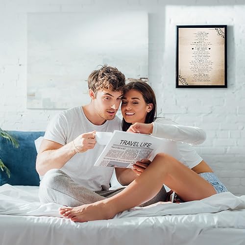 Miniatura 4 de I Have Found My Home- Romantic Love Poem Wall Art - Spiritual Love & Marriage Wall Decor Poster, Emotional Home Decor for Spouse, Partner,