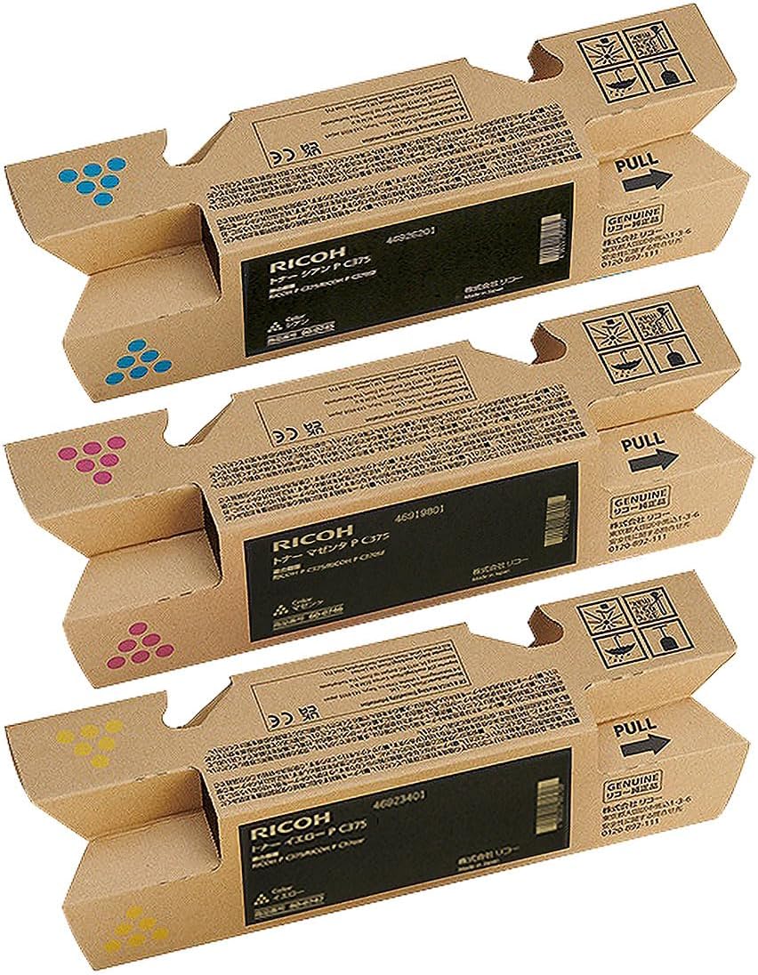 RICOH トナー C375 × 4色セット セット商品］リコー 純正トナー P