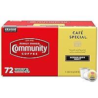 Vista 92 de Community Coffee Coffee & Chicory - 12 cápsulas de café, tostado medio oscuro, compatible con cafeteras Keurig 2.0 K-Cup, 12 unidades (paquete de 1)