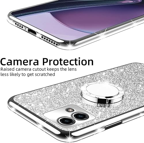 Miniatura 4 de Funda para Moto G Stylus 5G 2023 (no G Stylus 4G 2023), funda para Motorola G Stylus 5G 2023 con soporte de anillo y cordón, protección a prueba de