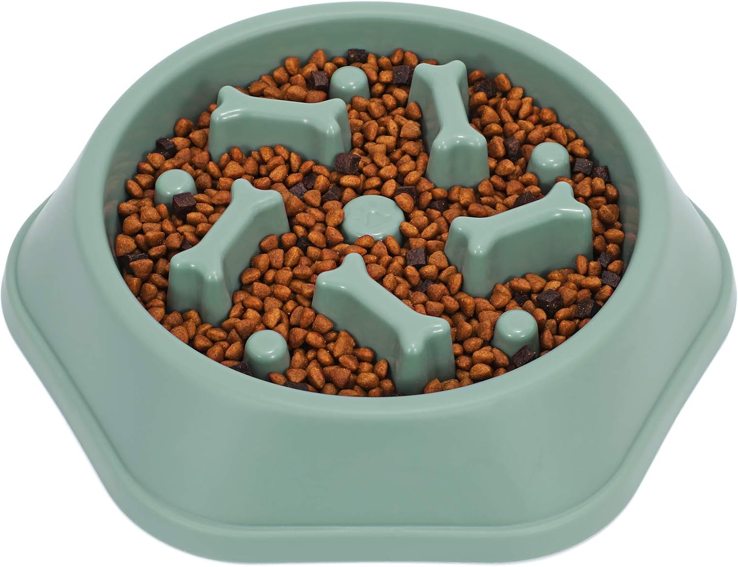 Slow Feeder Dog Bowl, Anti-Gulping Slow Eating Bowl, Stop Bloat No Choking Bowl for Small Medium Dogs, Food Water Bowl Slow Feeder for…
