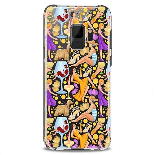 Miniatura 73 de Funda compatible con Samsung A91, A54, A52, A51, A50, A20, A11, A12, A13, A14, A03s, A02s, flexible, transparente, diseño de silicona animal, diseño