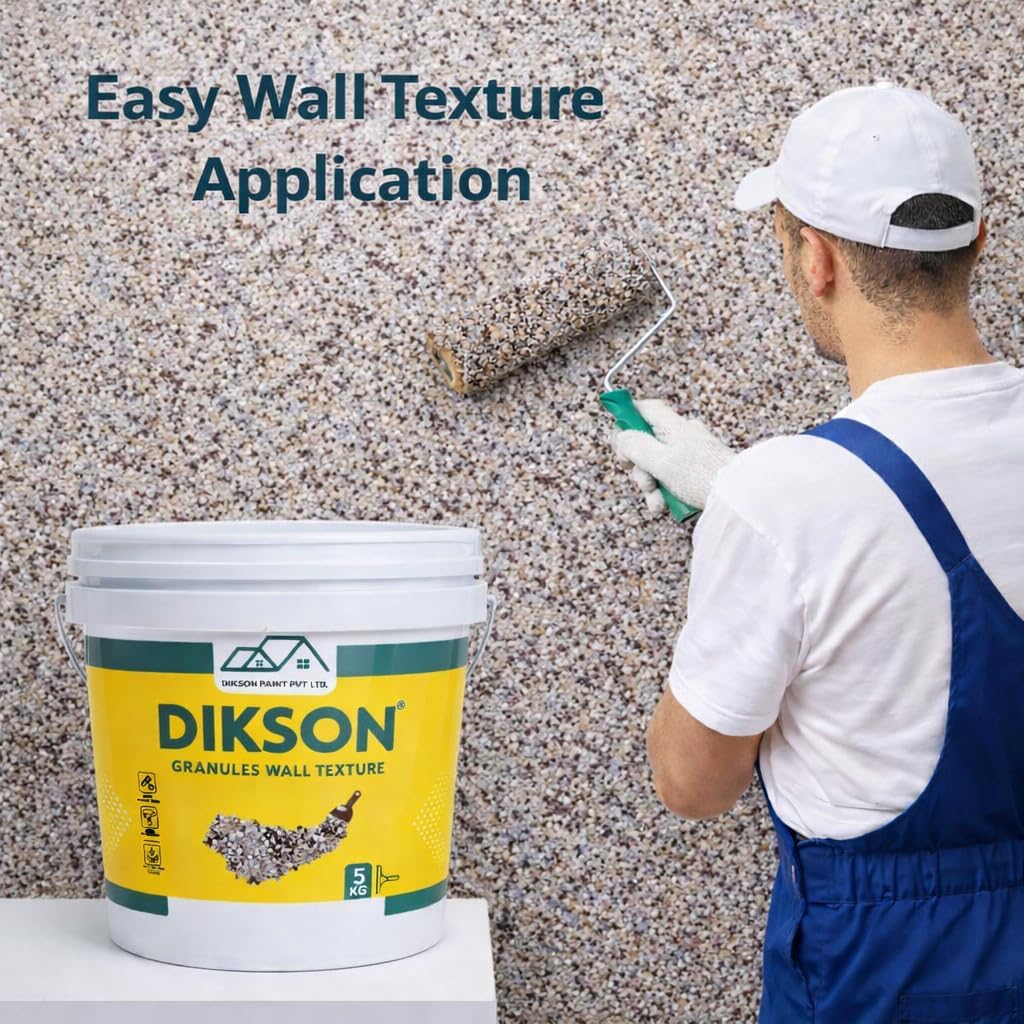 Premium Marble Granules Textured Wall Paint | 100% Natural Shade 3D Stone & Granite Luxury Finish | Decorative Interior & Exterior Wall Texture | Designer Marble Texture for Living Room & Outdoor