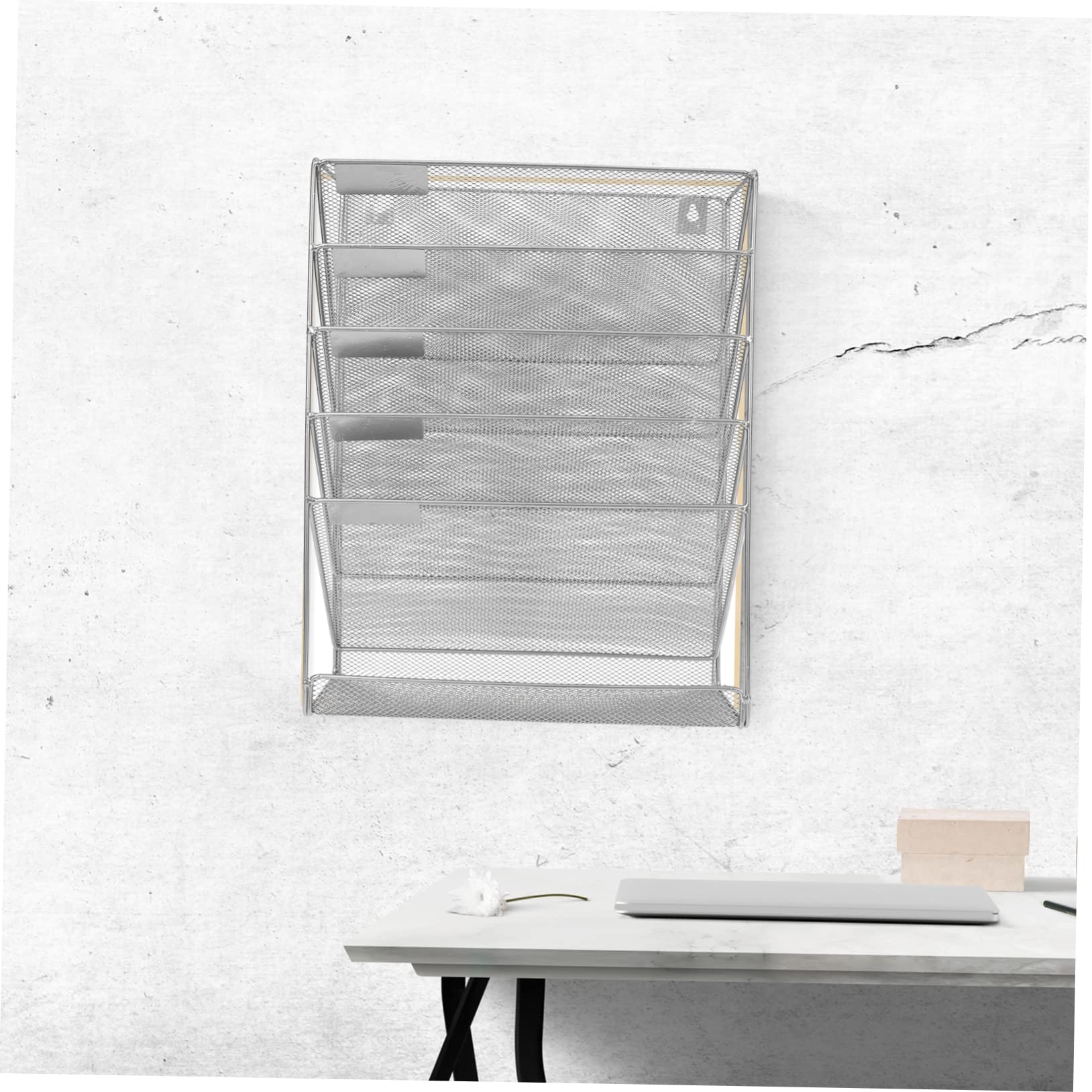 Organizer Parete Per Cartelle Sospese Portadocumenti Per Ufficio e Casa Multifunzione Per Documenti e Buste Design e Resistente Facile Riporre e Trovare