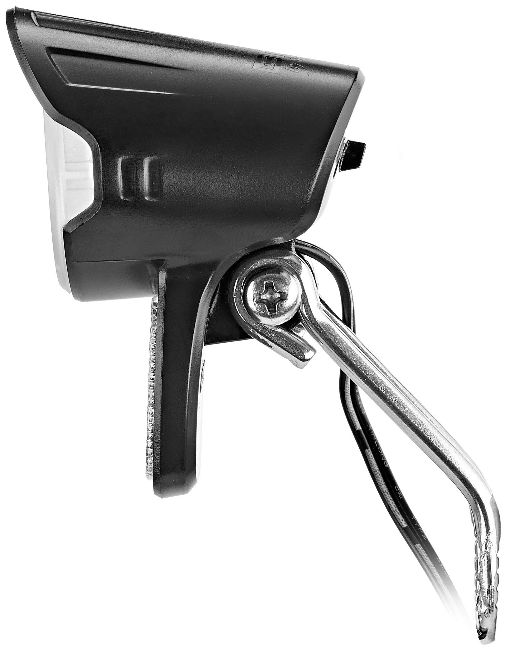 Motodak Eclairage Velo AV/projecteur LED pour Dynamo spanninga brio 15 lux (Fixation Fourche)