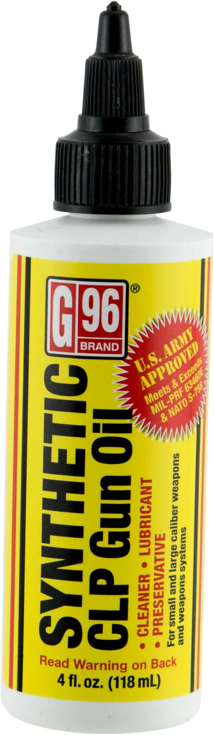 G96 Products INC 1053 Synthetic CLP Gun Oil (4 OZ)