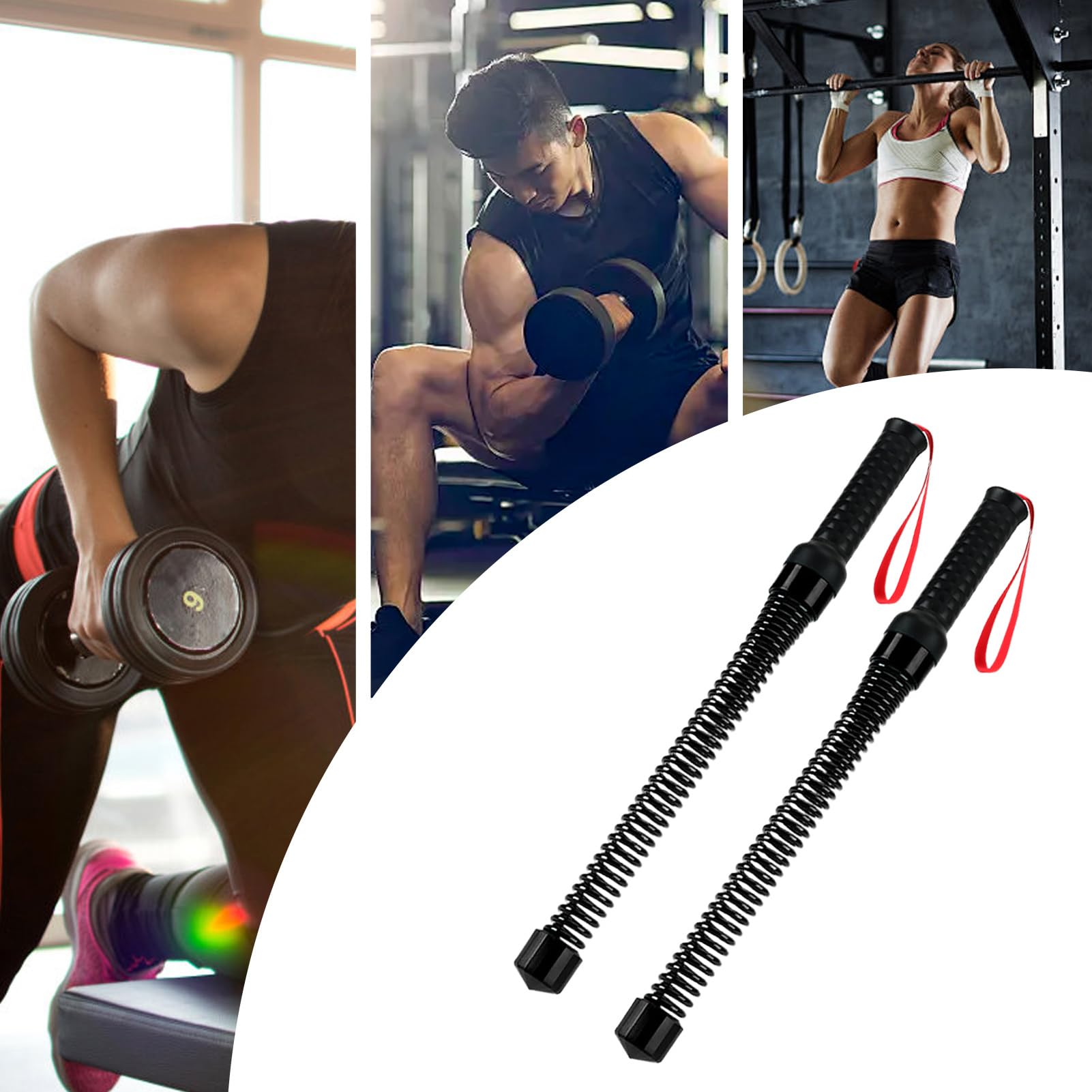 Corde D'Entraînement Lourde pour Fitness,Corde de Fitness - Design sans Fil pour Salle de Sport Hommes Et Activités en Plein Air