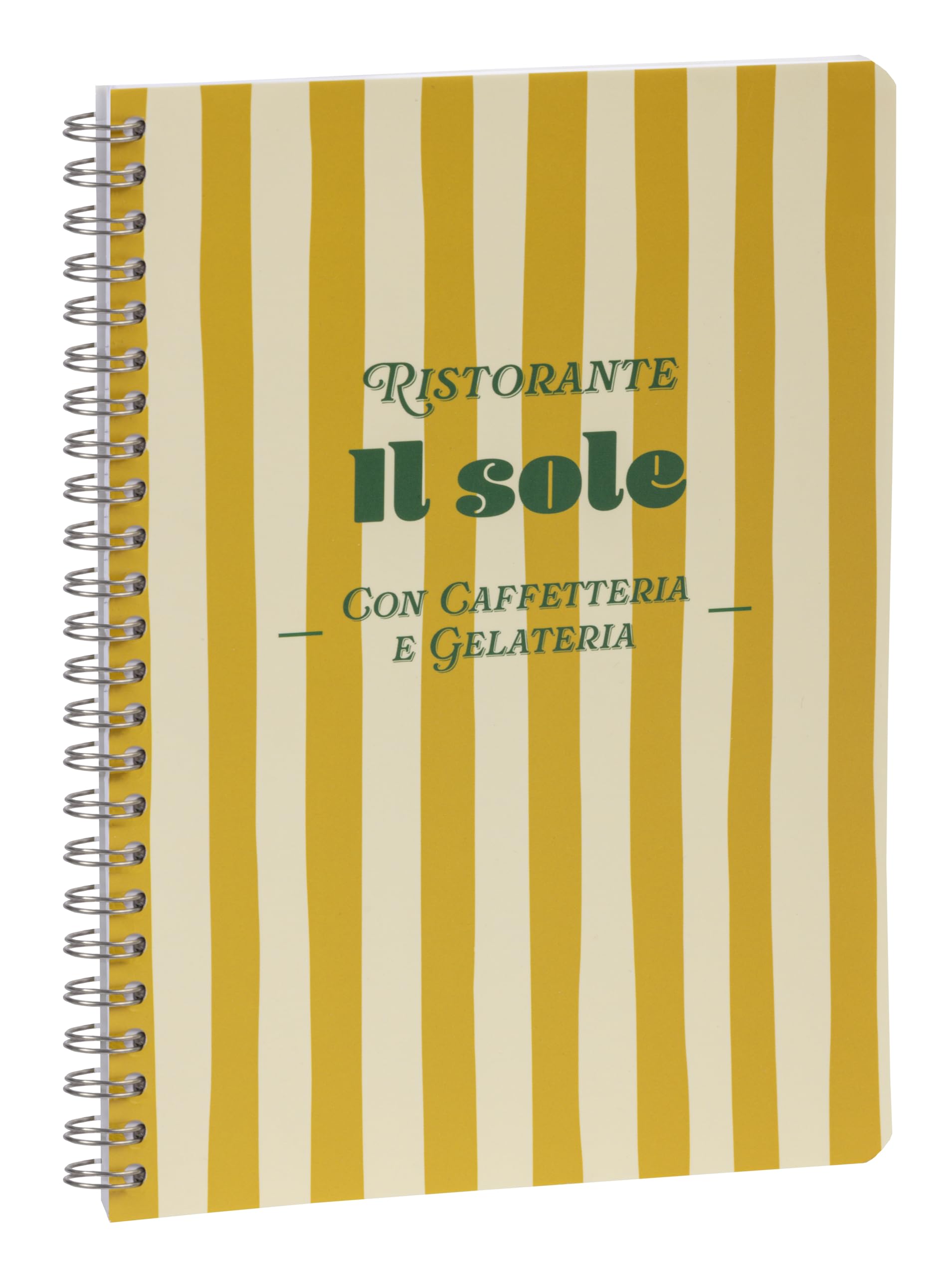Clairefontaine - 116264C - A Spiral Notebook with Citrus Decor in Acid Colours - A5 14.8x21cm - 148 Lined Pages White Paper 90g Satin Finish Hard Cover, Mixed