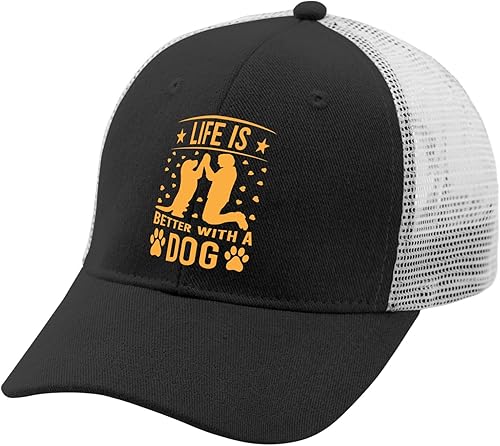 Miniatura 2 de devor Hat Life is Better with a Dog Baseball Cap, Graphic Caps for Women