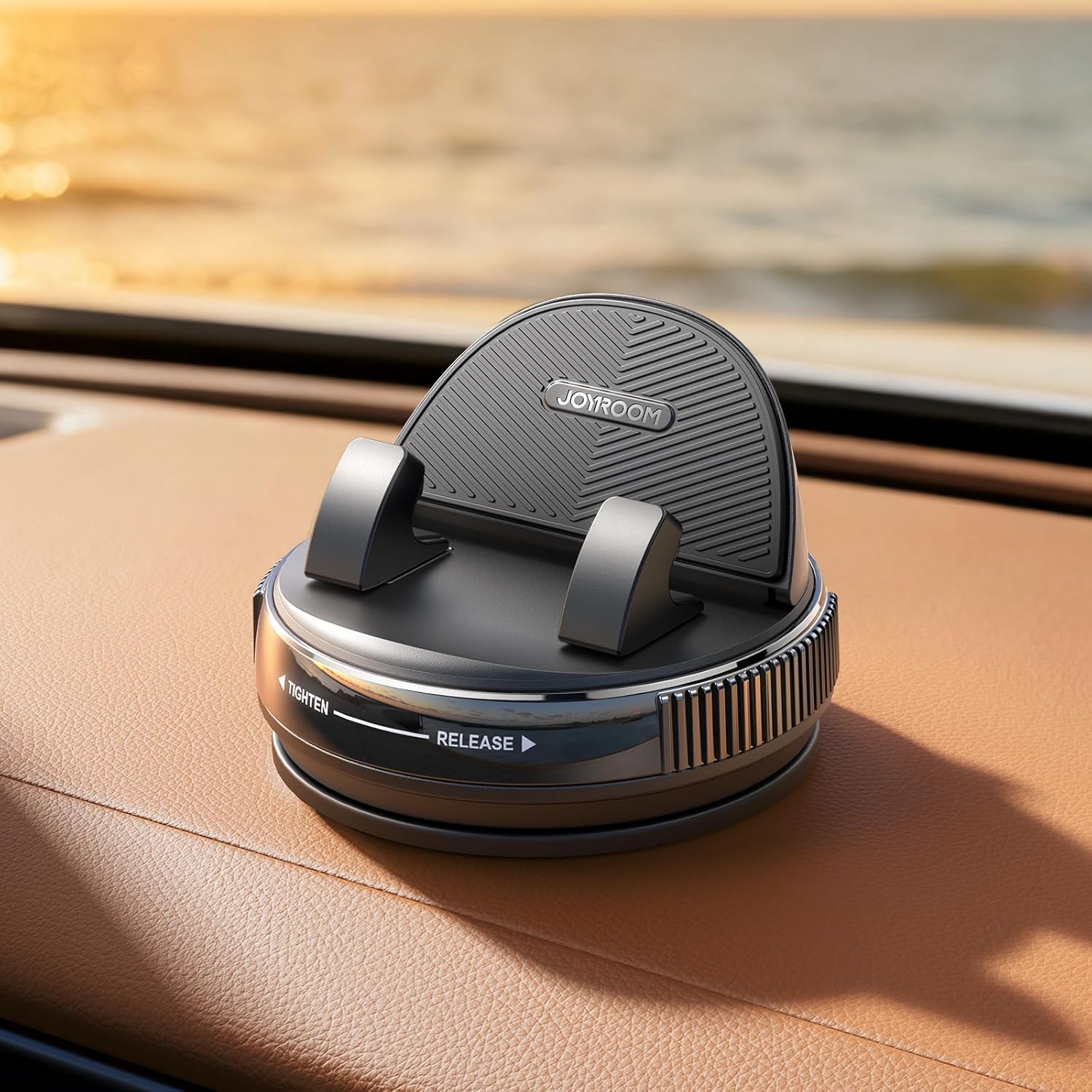 JOYROOM Handyhalterung Auto Armaturenbrett [Gel &amp; Saugnapf] Universelle Handy Halterung Auto kompatibel mit dicken Hüllen bis zu 19 mm, Car Phone Holder für iPhone/Samsung/Google/Android Smartphones