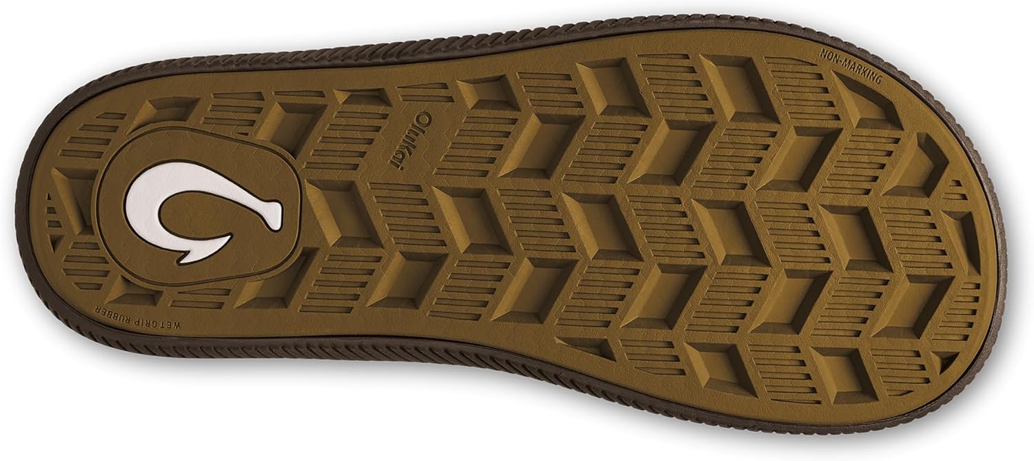 OLUKAI Ulele Men's Beach Sandals, Water Resistant Flip Flops, Arch Support & Comfort Fit, Lightweight & Durable, Enhanced Grip & Traction - Image 6