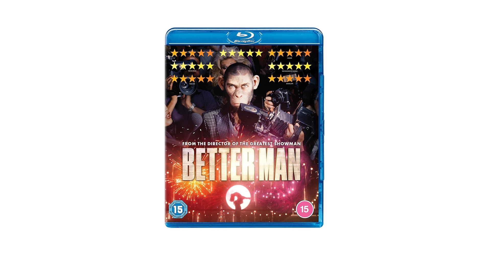 BETTER MAN BLU-RAY [Region Free] [Blu-ray]: 5017239153235