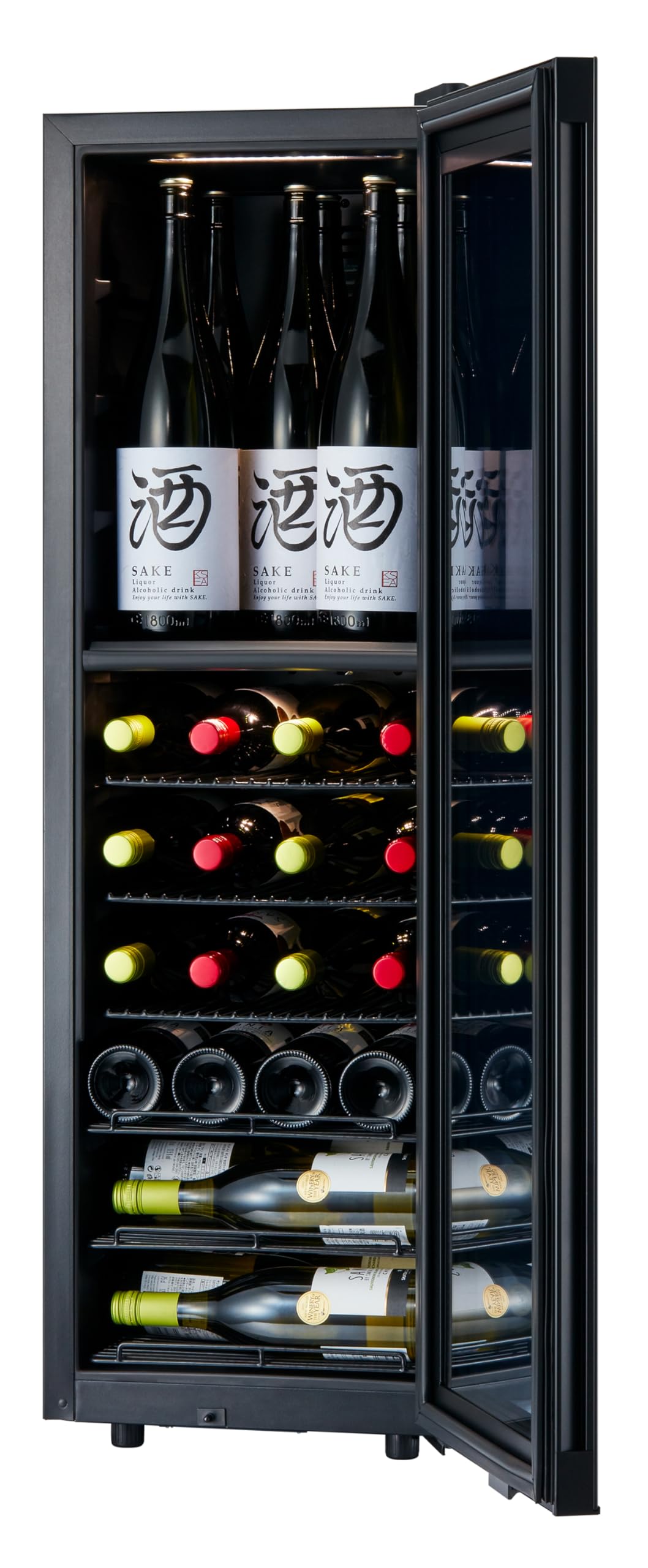 Amazon.co.jp: さくら製作所 ZERO CLASS ワインセラー 日本酒セラー 38