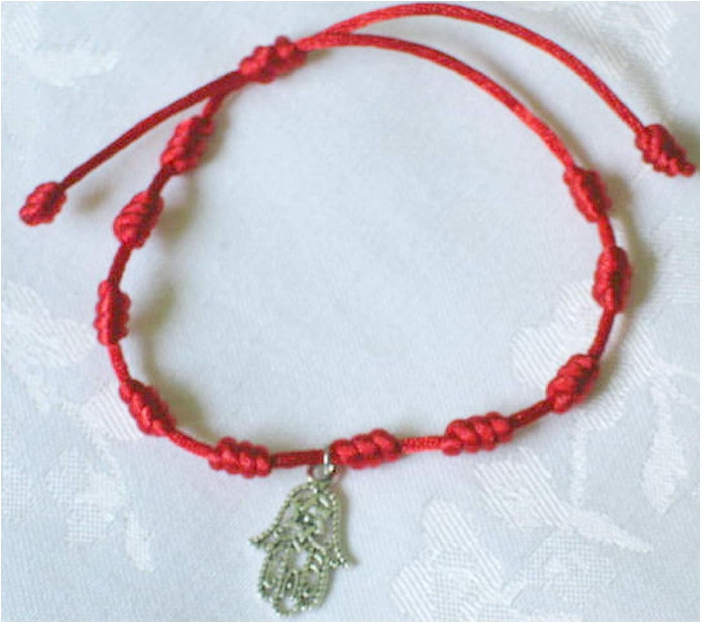 Red String Hamsa Bracelet Kaballah Good Luck Health Charm