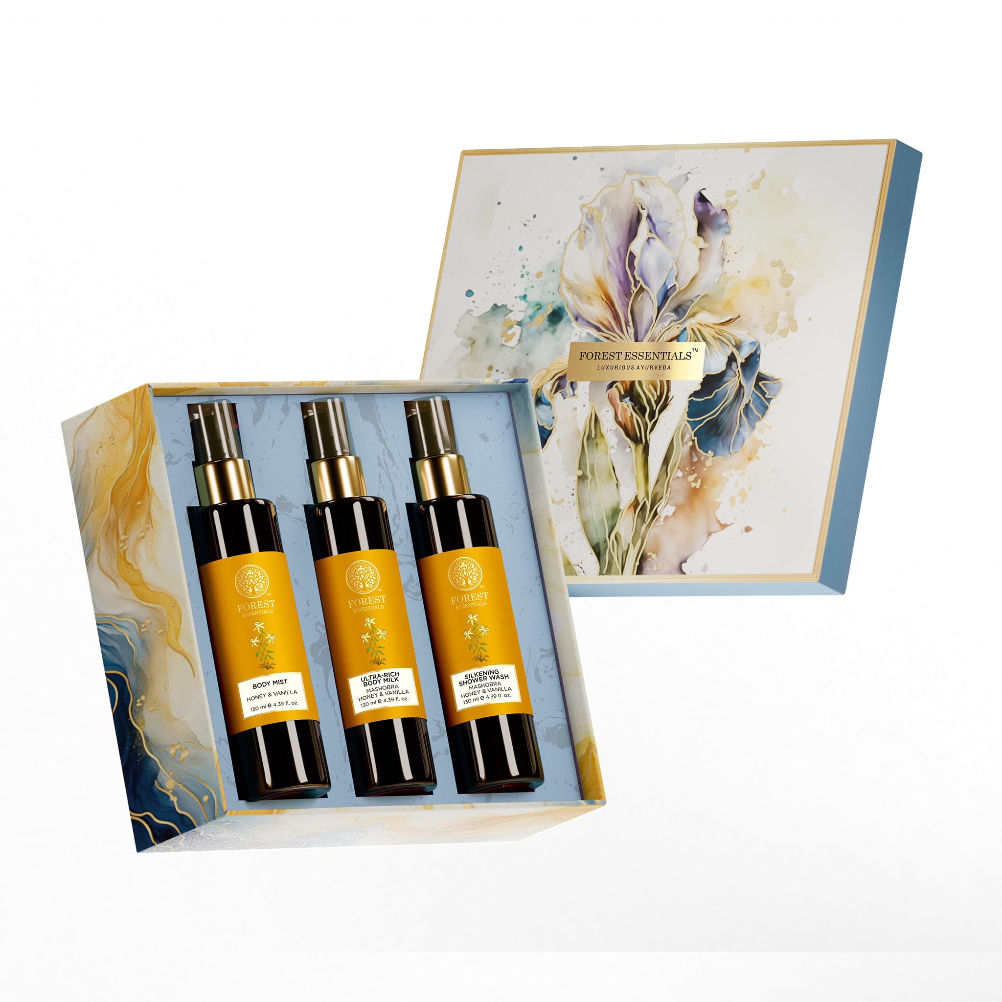 Indira | Moisture Laden Body Care Gift Box Honey and Vanilla | Ayurvedic Body Care Essentials | Ayurvedic Gifting-image-17