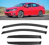 Vista 153 de Visores para ventanas y protectores contra la lluvia para Ford Fusion 2013, 2014, 2015, 2016, 2017, 2018, 2019, 2020, Deflectores de viento