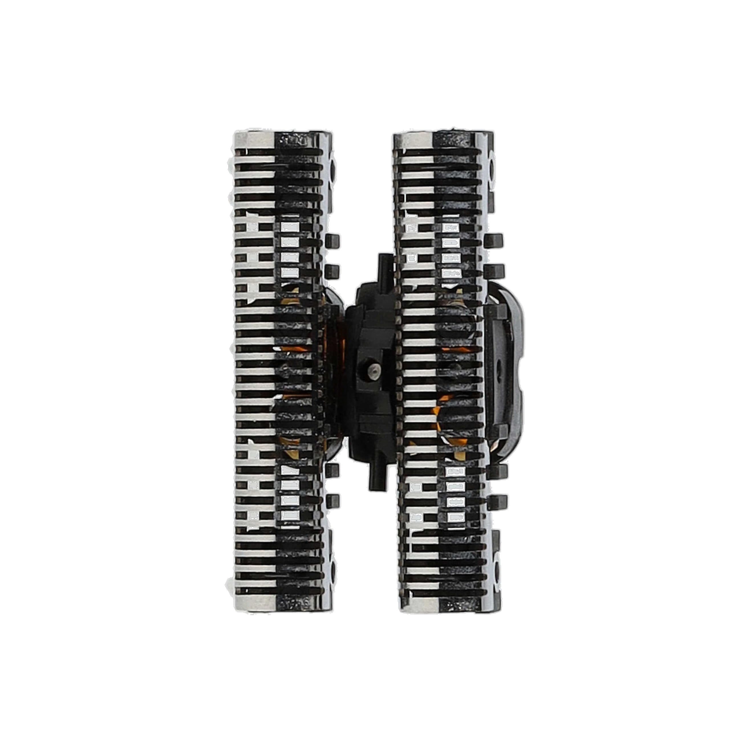 vhbw Zestaw części tnących do golarki elektrycznej Braun Flex Integral 5316, 5410, 5412, 5414, folia + blok na noże, czarny