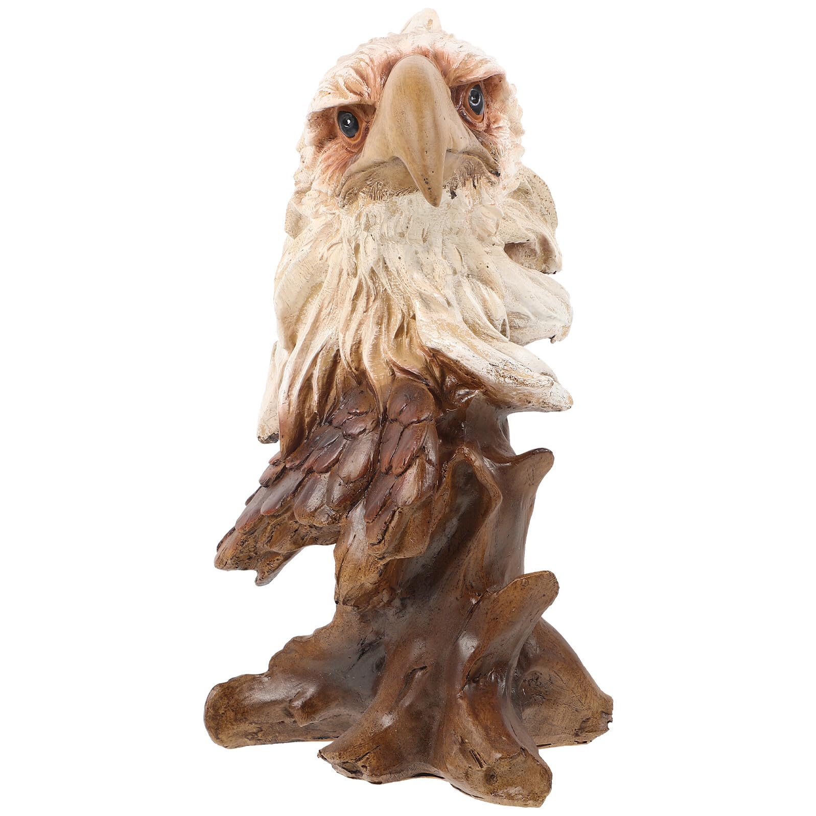 Décoration Tête Aigle Rétro en Résine pour Table de Maison