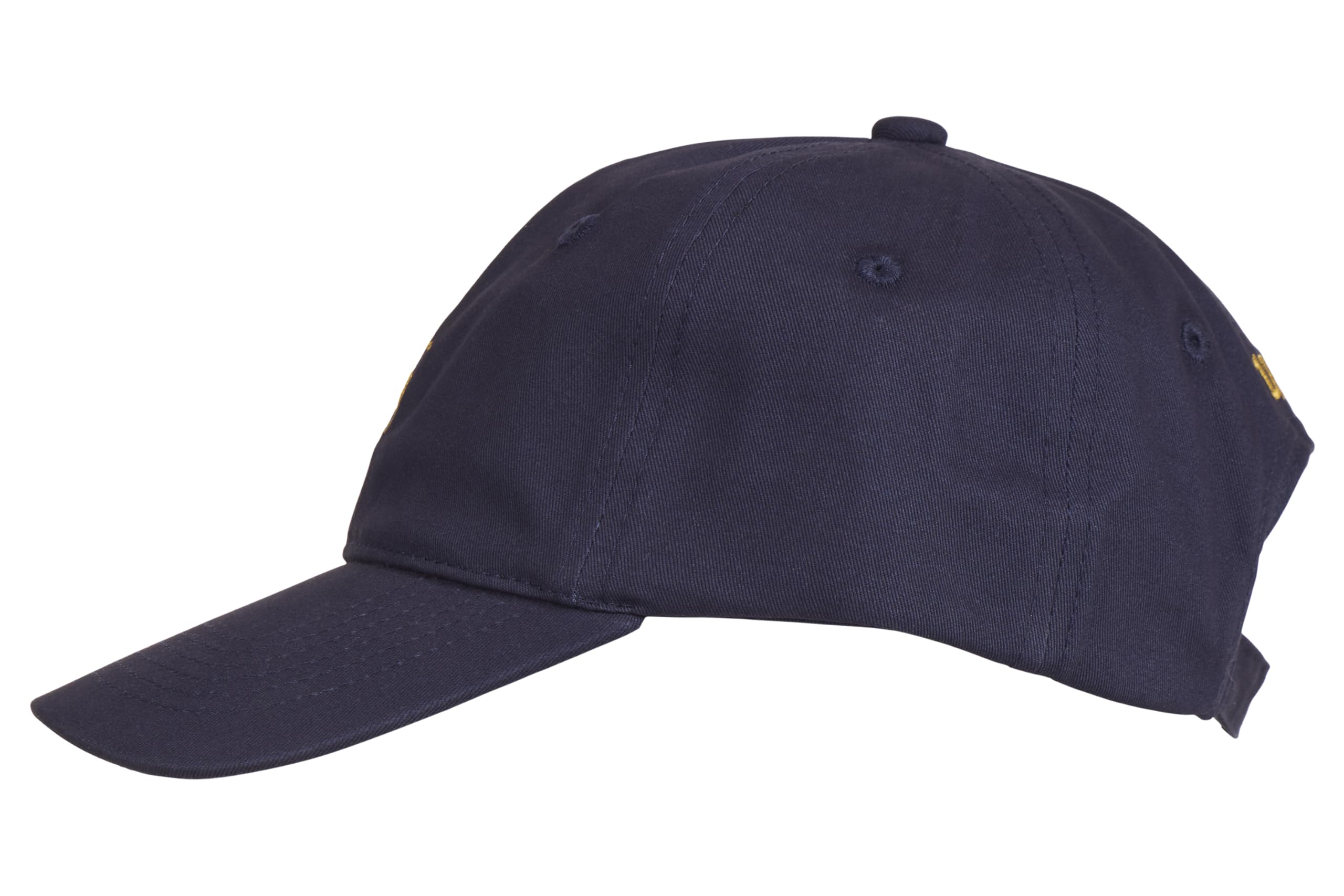 Brooks Brothers Klasyczna męska czapka z daszkiem ze 100% bawełny o splocie diagonalnym, tkane logo, uniwersalny regulowany rozmiar