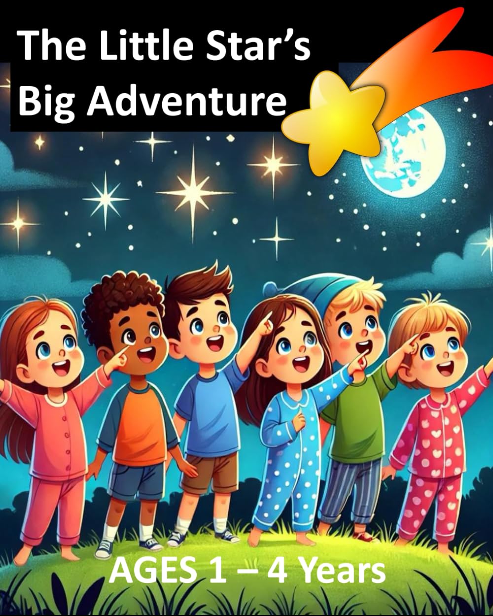 The Little Star's Big Adventure: An Inspirational Bedtime Story Book for Children