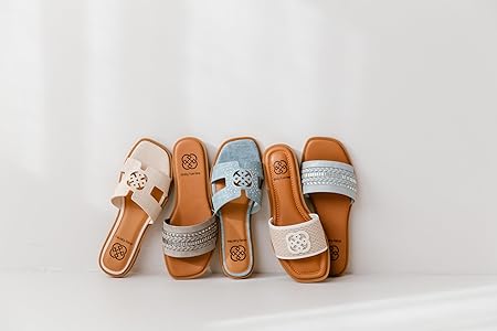 Amazon.com | Daisy Fuentes Women's Slip-On Sandals Zina Amazon.com | Daisy Fuentes Women's Slip-On Sandals Zina