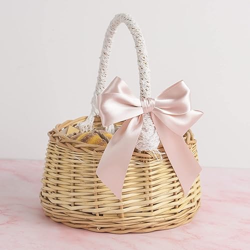 Miniatura 4 de MEEDEE Cinta de satén de oro rosa de 1-12 pulgadas, cinta de oro rosa Lux de doble cara por 50 yardas, cintas de satén de poliéster para