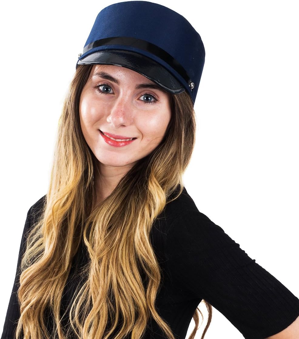 Tigerdoe Conductor Costume - Train Driver - Train Engineer Costume - Conductor Hat - - (2 Pc Set) Navy Blue - Image 6