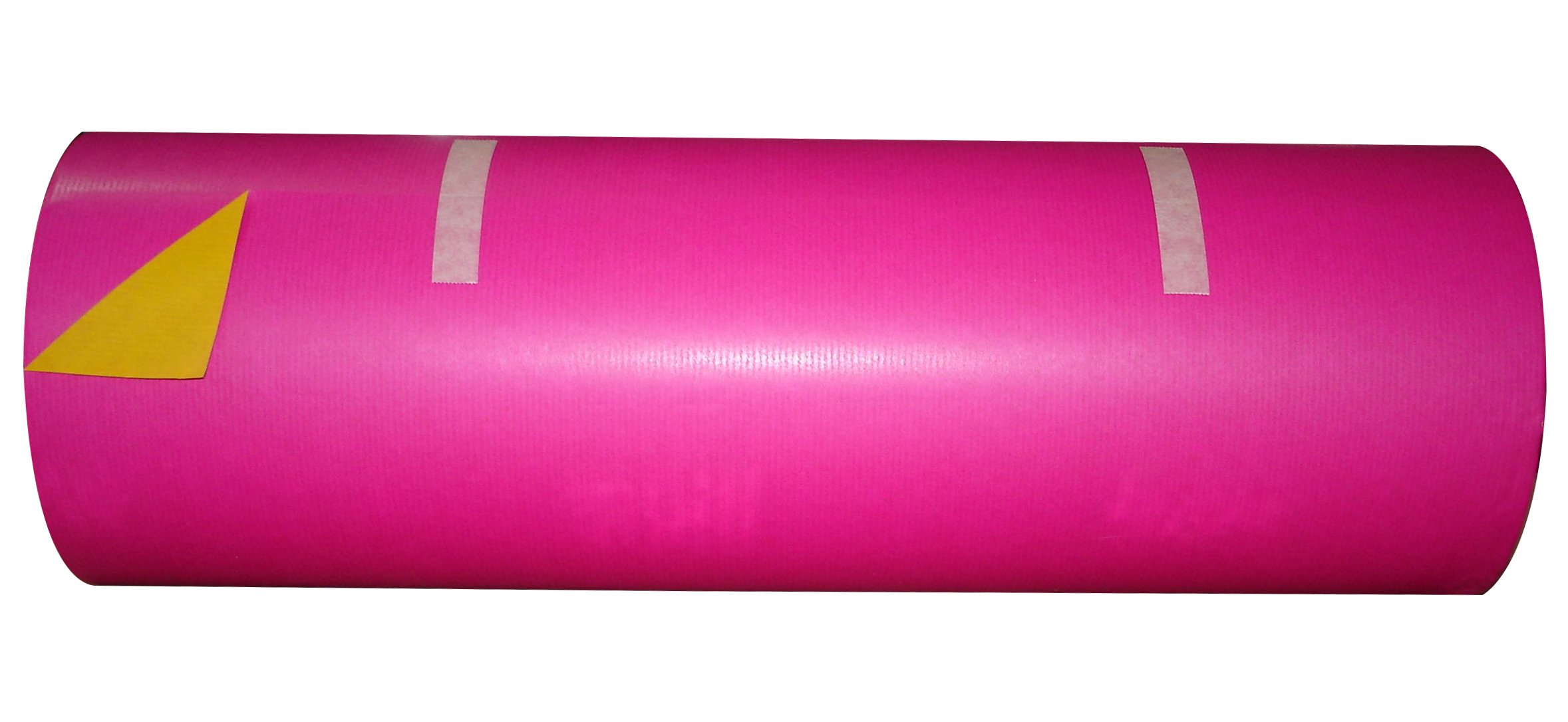 Woerner Geschenkpapier Vollton pink mandarine Rolle 250m x 50cm