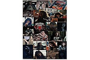 Eddie Gift Merch Munson Canvas Posters: A Stranger Things Masterpiece for Your Walls
