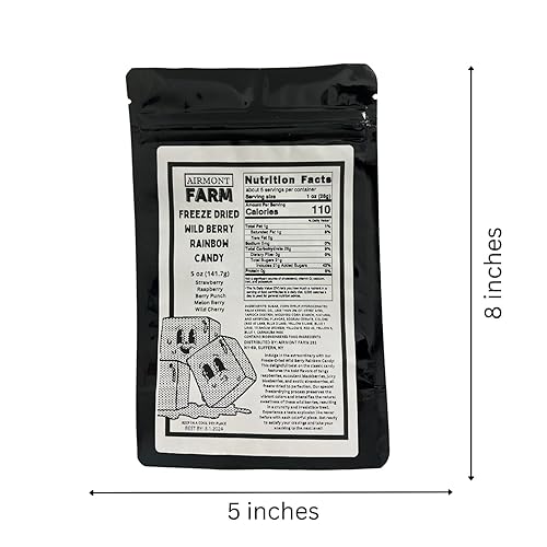 Miniatura 3 de Caramelos liofilizados de bayas silvestres Skittles de 5 onzas de caramelo arcoíris  Se envía en caja  Deliciosamente crujiente, sabor intenso,