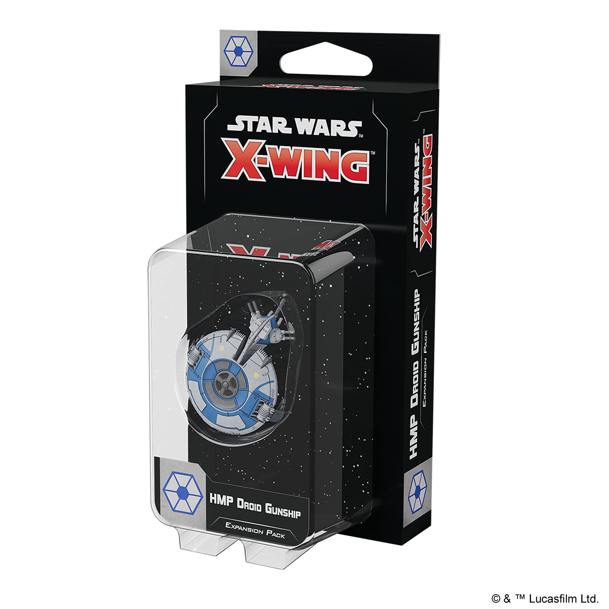 Fantasy Flight Games - Star Wars X-Wing Second Edition: Separatist Alliance: HMP Droid Gunship Expansion Pack - Miniature Game