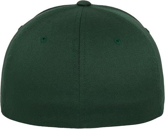 Flexfit Adult Wooly Combed Cap, Spruce, Small-Medium