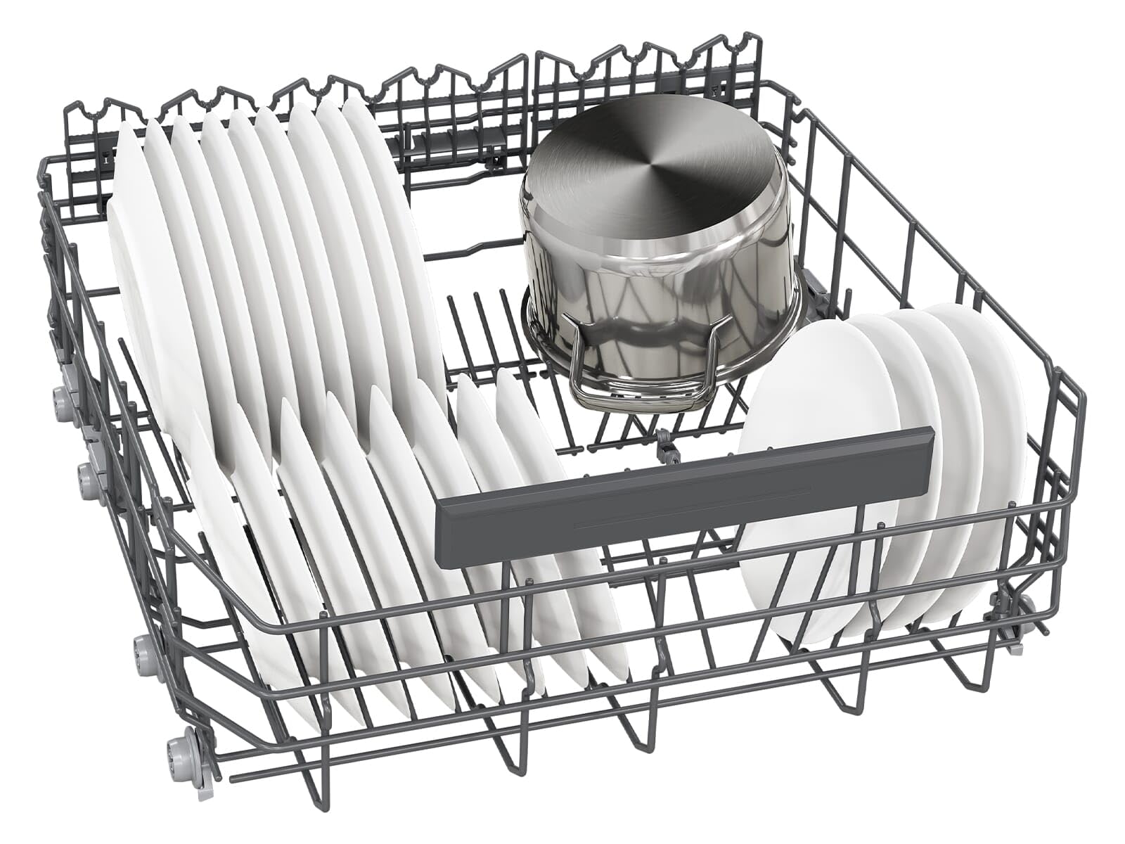 Siemens SX53ES22CE, iQ300 - Lavastoviglie intelligente, parzialmente integrata, XXL, 60 cm, apertura automatica della porta all'estremità del programma, particolarmente silenziosa, intesiveZone,