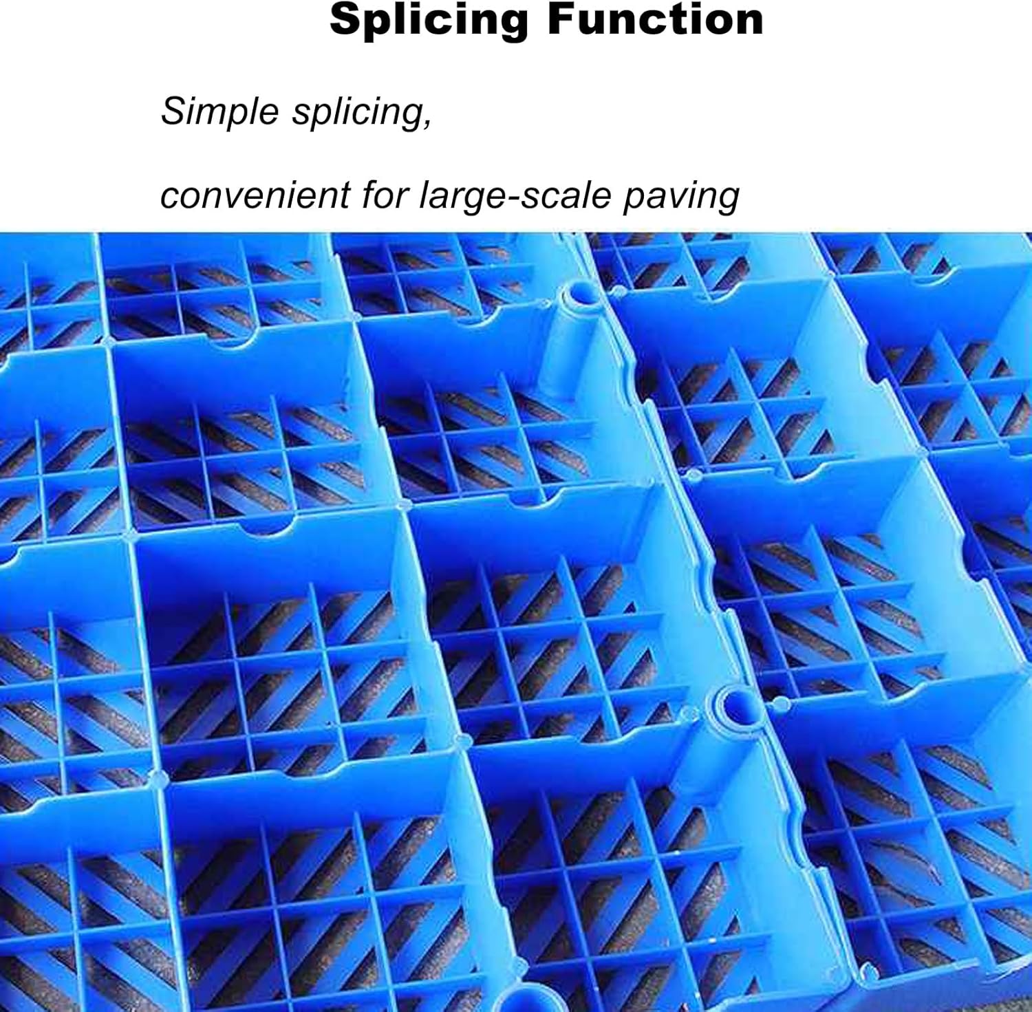 2 Pcs Lightweight Plastic Pallets, Small Pallet, Mini Moisture-Proof Floor Pallet, Static Load 100kg/200lbs, Warehouse, Supermarket, Basement, Car Wash Room