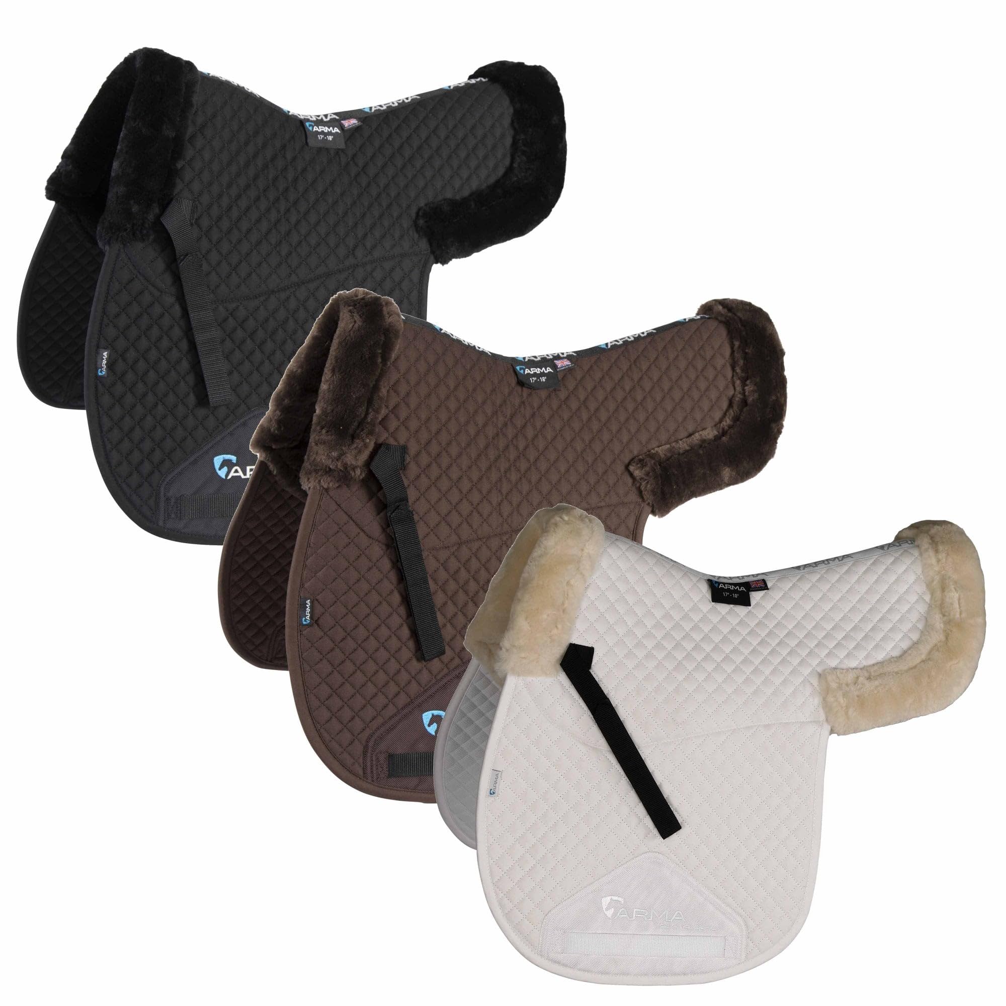 Supafleece Tapis en Forme Cheval, Marron, Taille Cob