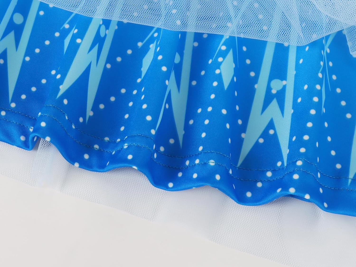 COTRIO Girls Tulle Skirt Set Princess Dress Toddler Birthday Outfit Two Piece Ruffle Sleeve T-Shirt Tutu Dress Kids Clothes - Image 7