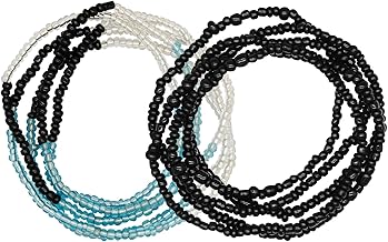 Waist Beads Colorful Body Chain, Elastic Belly Waist Chain for Women