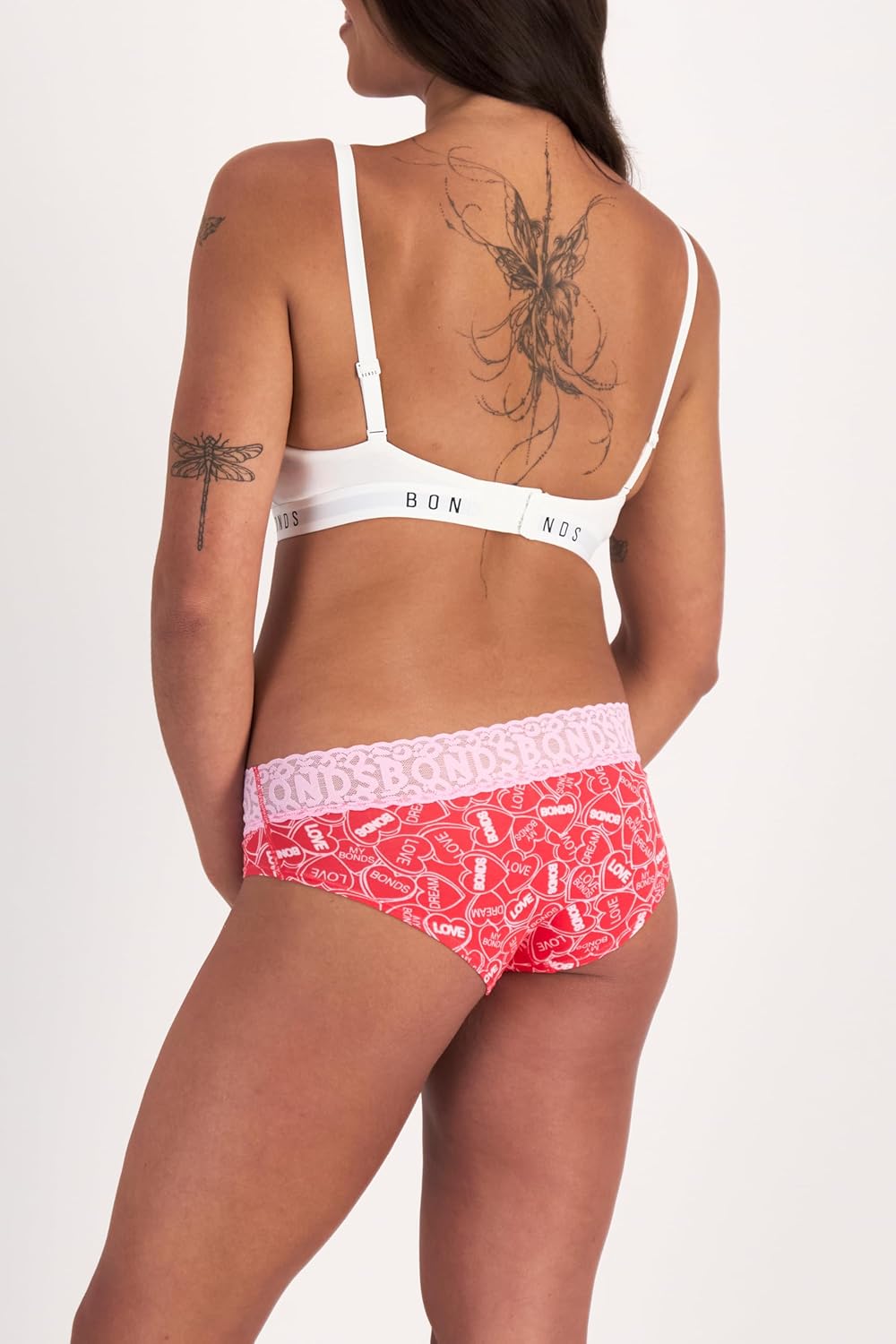 Bonds womens Underwear Hipster Pack, Lace-top Icons Hipster Panties for Women, Stretchy Cotton-blend Underwear, 3-pack - Image 5