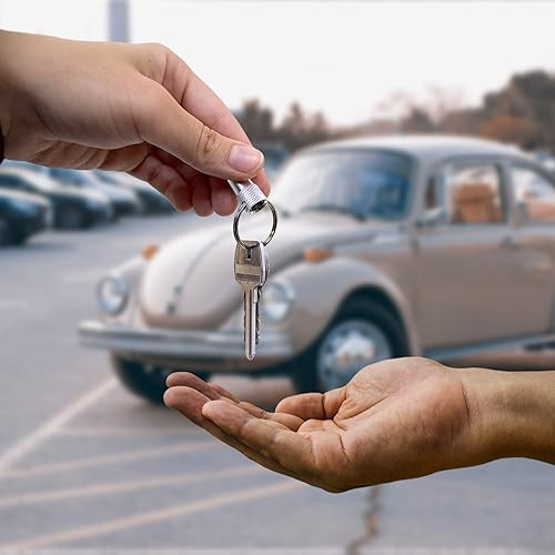 Miniatura 4 de Lucky Line Productos 3Way Pull Apart Key cadena, plata, 1por tarjeta (71501) por Lucky Line