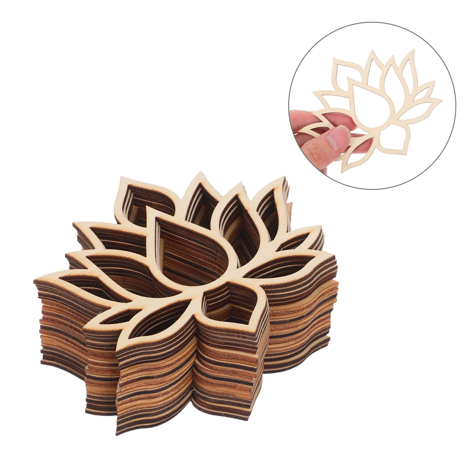 Aro Artesanal de Madera para Atrapasueños, 5 Piezas