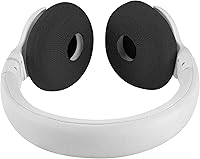 Vista 5 de Geekria 2 pares de almohadillas de punto para audífonos, certificado de seguridad del producto, protectores sanitarios lavables y elásticos