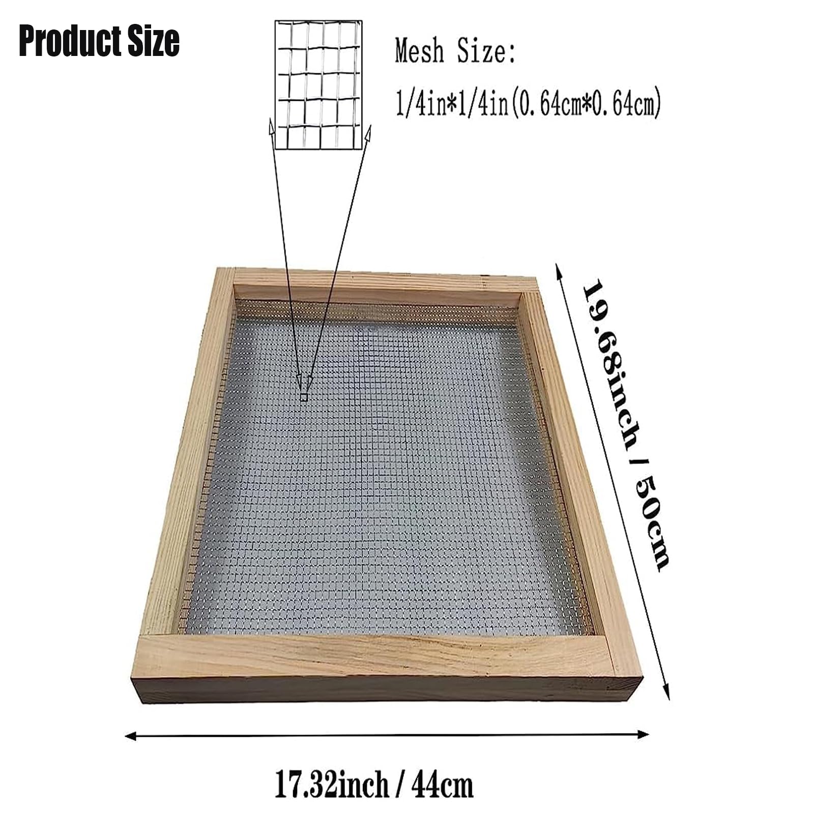 Setaccio Da Giardino UPP 2 In 1 - Maglie Intercambiabili 4mm/10mm, Per Terriccio E Sabbia - Foto 9
