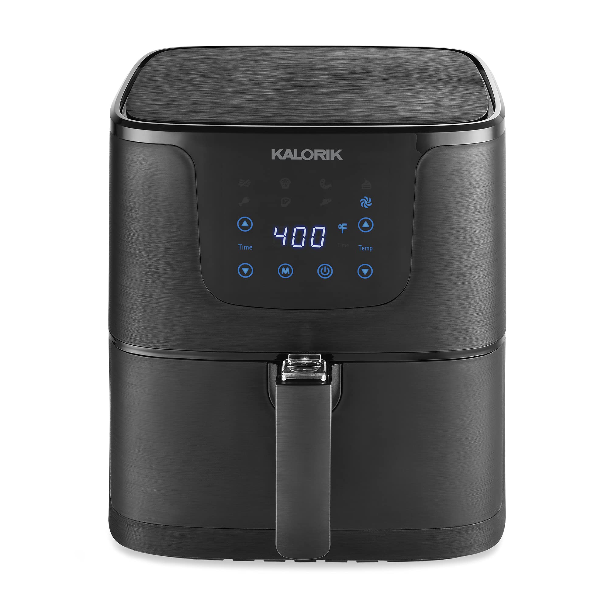 Kalorik 5.3 Quart Digital Air Fryer XL on a kitchen counter