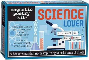 Magnetic Poetry Science Lover Word Magnet Kit