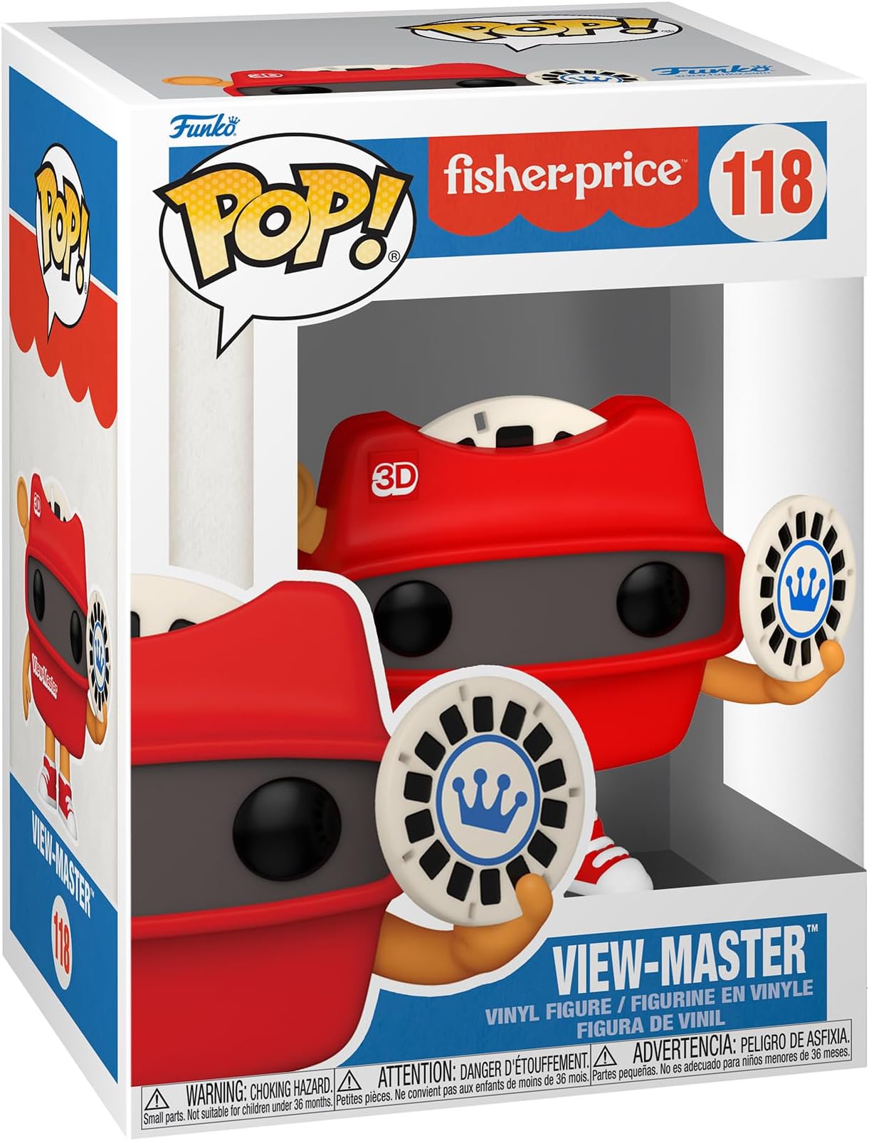 POP! Vinyl: Retro Toy - View-Master - Collectable Vinyl Figure - Gift Idea - Official Merchandise - Toys for Kids & Adults - Ad Icons Fans - Model Figure for Collectors and Display