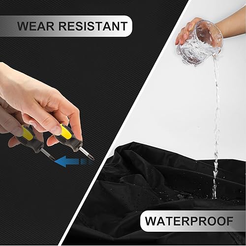 Miniatura 6 de tiscover Cubierta negra de 20 niveles con rejillas de ventilación, 23 x 28 x 64 pulgadas, cubiertas de estante individual para panadería,